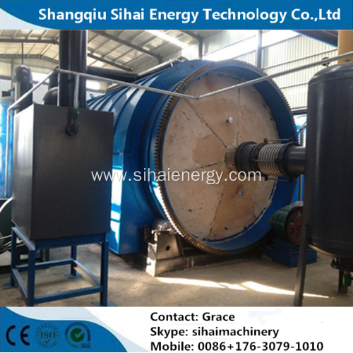 Small Capacity Tire Recycle to Fuel Oil Machine